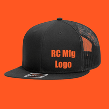 Load image into Gallery viewer, RC Manufacture Logo Hat, Custom Colored Logo, Podium Sponsor Ball Cap HTV *Custom Order*-D-n-R Design