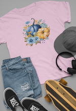 Load image into Gallery viewer, Fall Watercolor Pumpkin, Thanksgiving Shirt, Full Color T Shirt DTF HTV-D-n-R Design