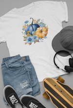 Load image into Gallery viewer, Fall Watercolor Pumpkin, Thanksgiving Shirt, Full Color T Shirt DTF HTV-D-n-R Design