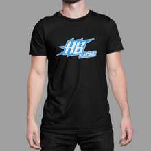 Load image into Gallery viewer, HB Racing T Shirt two-color logo V2 DTF R/C HTV
