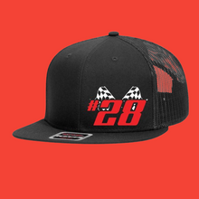 Load image into Gallery viewer, Racing_Hat_Number_n_Flag_Mock_Up_red-removebg-preview