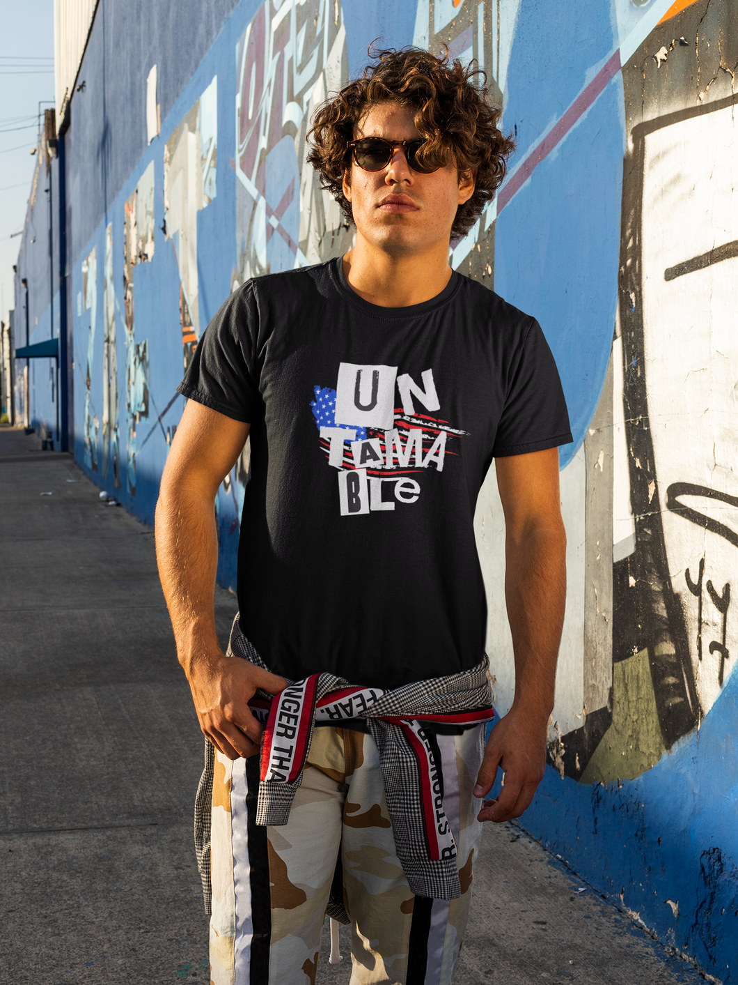 Rebel T Shirt, Untamable Streetwear, Untamable Revolt T Shirt, Political Rally Shirt