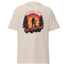 Load image into Gallery viewer, Hiking T Shirt, Stress Less Shirt, Outdoor T Shirt, Hiking Accessory, Hiking Clothing
