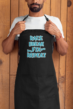 Load image into Gallery viewer, Custom BBQ Cooking R/C Aprons HTV - Break Race Fix Repeat-D-n-R Design