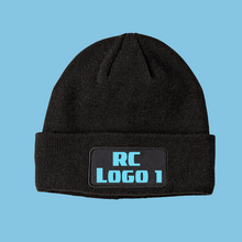 Load image into Gallery viewer, Custom RC Racing Beanie, Custom Color Beanie Logo, Custom Logo podium Beanie, HTV-D-n-R Design