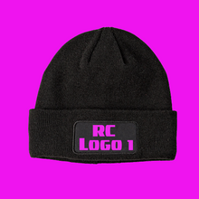 Load image into Gallery viewer, Custom RC Racing Beanie, Custom Color Beanie Logo, Custom Logo podium Beanie, HTV-D-n-R Design