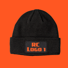 Load image into Gallery viewer, Custom RC Racing Beanie, Custom Color Beanie Logo, Custom Logo podium Beanie, HTV-D-n-R Design