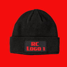 Load image into Gallery viewer, Custom RC Racing Beanie, Custom Color Beanie Logo, Custom Logo podium Beanie, HTV-D-n-R Design