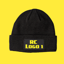 Load image into Gallery viewer, Custom RC Racing Beanie, Custom Color Beanie Logo, Custom Logo podium Beanie, HTV-D-n-R Design