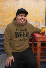 Load image into Gallery viewer, Funny Humor Design Hoodie HTV - Beer O'clock-D-n-R Design