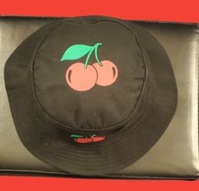 Load image into Gallery viewer, Custom Printed Bucket Hat HTV - Cherry Cherries-D-n-R Design