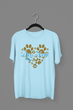 Load image into Gallery viewer, HTV Dog Mom Custom Design T Shirt – Heart UNI-D-n-R Design