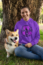 Load image into Gallery viewer, Custom Dog Design Hoodie – Dog Mom 2 designs HTV-D-n-R Design