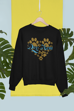 Load image into Gallery viewer, Dog Mom Design Sweatshirt– Dog Mom 2 designs HTV-D-n-R Design