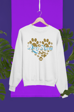 Load image into Gallery viewer, Dog Mom Design Sweatshirt– Dog Mom 2 designs HTV-D-n-R Design