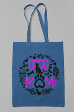 Load image into Gallery viewer, Dog Tote Bag HTV - Dog Mom-D-n-R Design