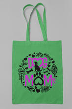 Load image into Gallery viewer, Dog Tote Bag HTV - Dog Mom-D-n-R Design