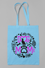 Load image into Gallery viewer, Dog Tote Bag HTV - Dog Mom-D-n-R Design