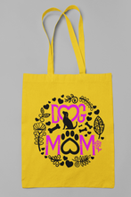 Load image into Gallery viewer, Dog Tote Bag HTV - Dog Mom-D-n-R Design