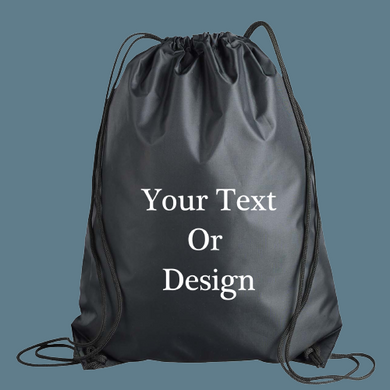 Personalized Drawstring Backpack, Custom Gym Bag, Custom Sport Bag - *Custom Order*-D-n-R Design