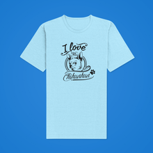Load image into Gallery viewer, HTV Dog Design T Shirt – Love Chihuahua UNI-D-n-R Design