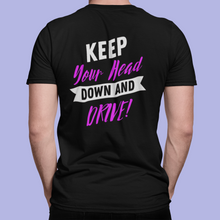 Load image into Gallery viewer, Motivational Design RC Sponsor T Shirt HTV – Keep Your Head Down-D-n-R Design