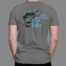 Load image into Gallery viewer, Bass Fishing T Shirt Short Sleeve Long Sleeve cotton fishing shirt HTV-D-n-R Design