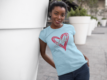 Load image into Gallery viewer, Custom Design Love T Shirt – Love Life W HTV-D-n-R Design