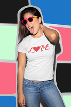 Load image into Gallery viewer, Custom Love Design T Shirt – Love W HTV-D-n-R Design