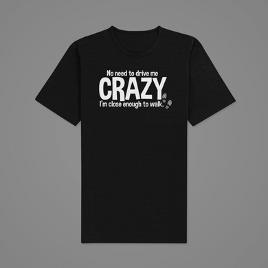 Sarcastic T Shirt, Fun T Shirt, Humorous T Shirt, No Need To Call Me Crazy HTV-D-n-R Design