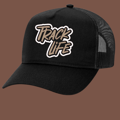 Custom Hat, 5 Panel Sponsor Sponsor HTV - Track Life-D-n-R Design
