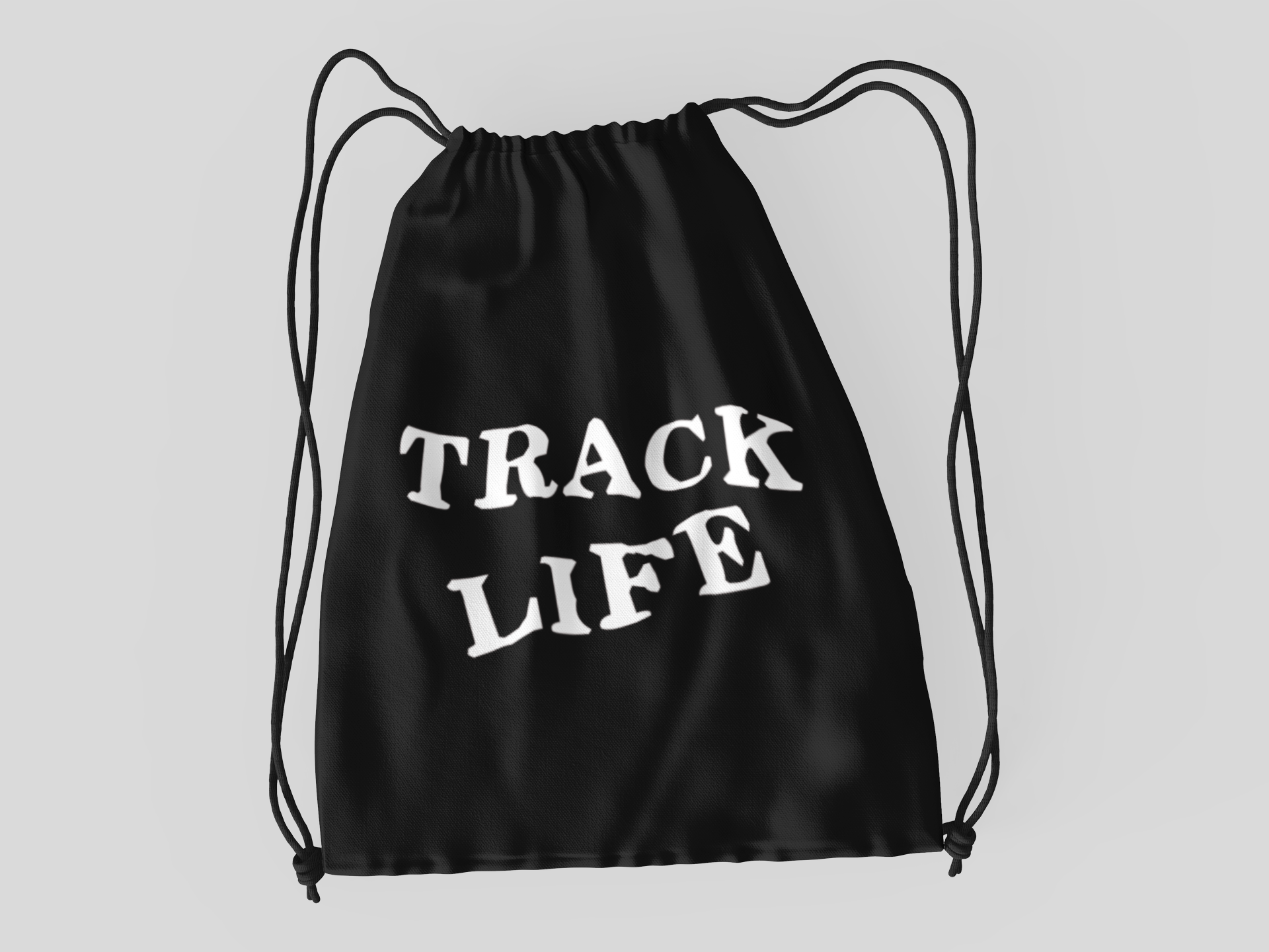RC Drawstring Cinch Pack Backpack Sponsor Tote bag- Track Life HTV