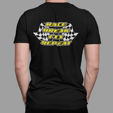 R/C Racing T Shirt, Race Break Fix, Racing T Shirt, Sponsor Shirt HTV-D-n-R Design