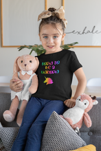 Load image into Gallery viewer, Rainbow Holographic Unicorn Design Youth, Toddler T Shirt - HTV-D-n-R Design