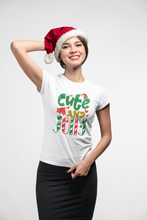Load image into Gallery viewer, HTV Custom Christmas Design T Shirt – Jolly- Phase 2 Designs-D-n-R Design