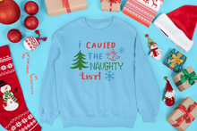 Load image into Gallery viewer, HTV Custom Christmas Design Sweatshirts– 4 Designs SS-D-n-R Design