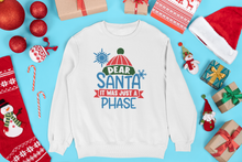 Load image into Gallery viewer, HTV Custom Christmas Design Sweatshirts– 4 Designs SS-D-n-R Design