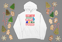 Load image into Gallery viewer, HTV Custom Christmas Design Hoodie – Tinsel PO-D-n-R Design
