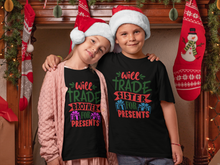 Load image into Gallery viewer, HTV Custom Youth Christmas Design T Shirts – 4 Designs-D-n-R Design