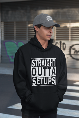 R/C Racing Hoodie Straight Outta Setups HTV- FRONT or BACK-D-n-R Design