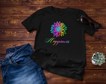 Load image into Gallery viewer, Sunflower T Shirt, Holographic HTV - Happiness-D-n-R Design