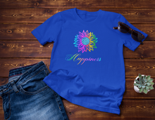 Load image into Gallery viewer, Sunflower T Shirt, Holographic HTV - Happiness-D-n-R Design