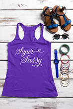Load image into Gallery viewer, Women's Razorback Tank Top HTV - Super Sassy-D-n-R Design