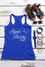 Load image into Gallery viewer, Women's Razorback Tank Top HTV - Super Sassy-D-n-R Design