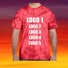 Load image into Gallery viewer, RC Sponsor Tie-Dye T Shirt R/C HTV - *Custom Order*-D-n-R Design