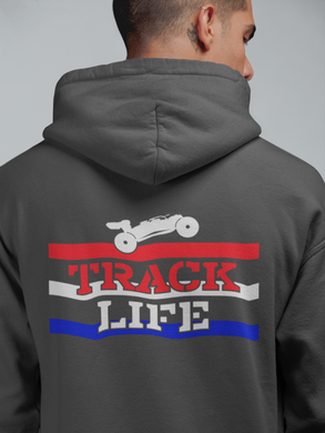 RC Racing Hoodie HTV Sponsor - Track Life Force 4-D-n-R Design