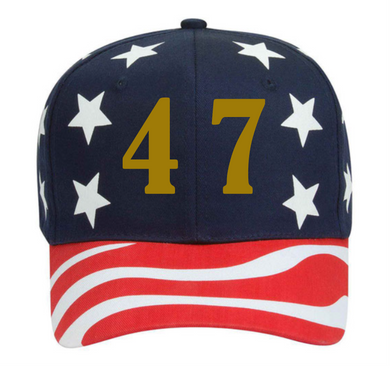 Trump 47, Trump Rally Hat, ULTRA MAGA Hat, HTV- Political Hat-D-n-R Design