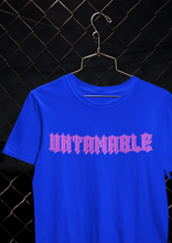 Load image into Gallery viewer, Custom Design T Shirt – UNTAMABLE Iron-D-n-R Design