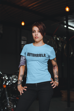 Load image into Gallery viewer, Custom Graphic T Shirt –UNTAMABLE Iron WC-D-n-R Design