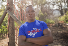 Load image into Gallery viewer, Patriotic USA T-Shirt HTV - Untamable RWB-D-n-R Design
